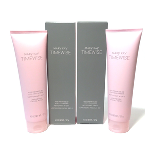 Mary Kay TimeWise Age Minimize 3D 4 in 1 Cleanser Combination to Oily ...