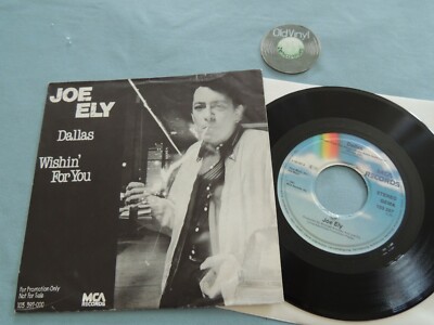 7'' Single PROMO Joe Ely Dallas Wishin´ For You 1981 Germany | Mint- to EX