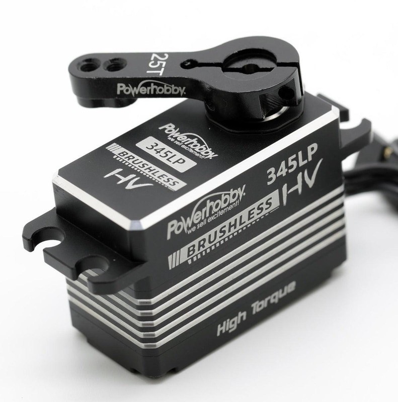 Powerhobby 345LP Low Profile High Torque Brushless Digital High Voltage Servo WP