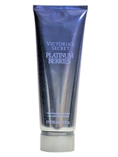 VICTORIA S SECRET PLATINUM BERRIES FRAGRANCE BODY LOTION CREAM 8 oz NEW