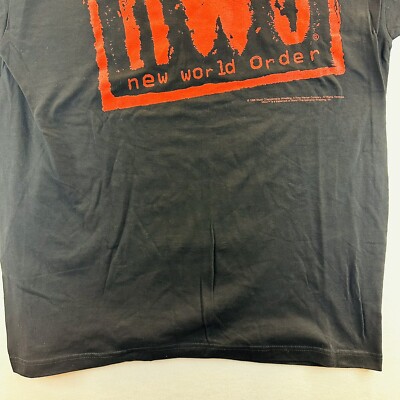 nwo new world order madness プロレス　tシャツ New World Order T-Shirt nWo Logo WCW Professional Wrestling