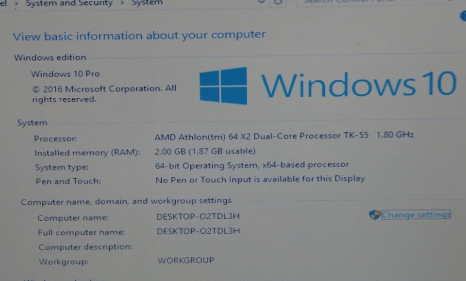 Notebook Dell Inspiron 1501_AMD Athlon 64 X2 Dual Core TK-55 @ 1,80 GHz. 2 GB de RAM - Imagem 2 de 4