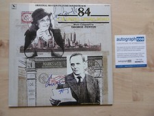 Anthony Hopkins & Anne Bancroft Original Autogramm signed LP-Cover 84 Vinyl ACOA