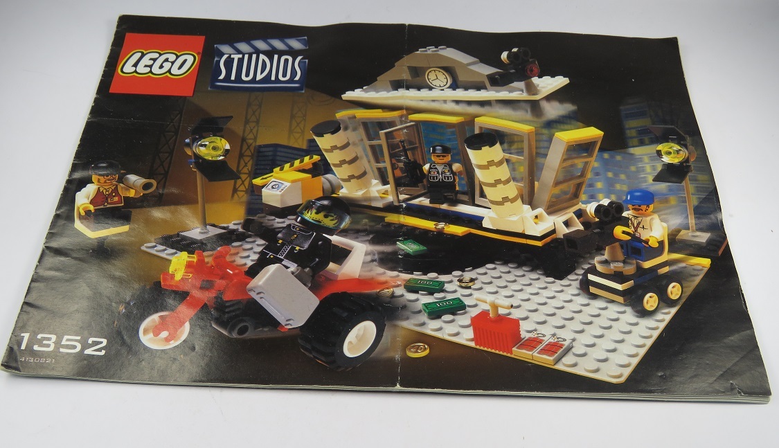 LEGO® Bauanleitung Instruction Nr. 1352 Studios Banküberfall 