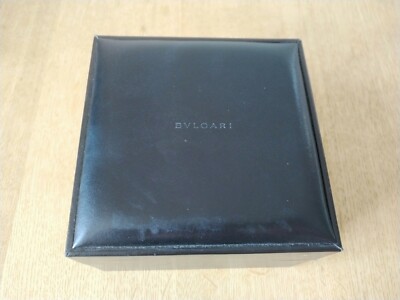 BVLGARI WATCH BOX CASE ＆BOOKLET【Inner box damaged and no outer