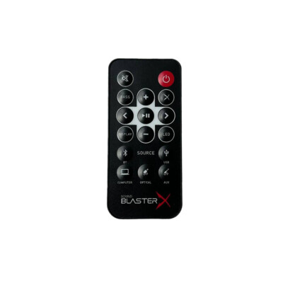 Remote Control For Creative Labs 51MF8245AA000 Sound BlasterX Katana Soundbar