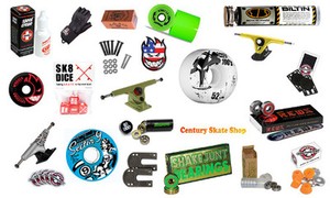 Century Skateboard Tail Dome - Protège-planche Ultra Discret (Blanc, 5 à 7,5 Pouces)
