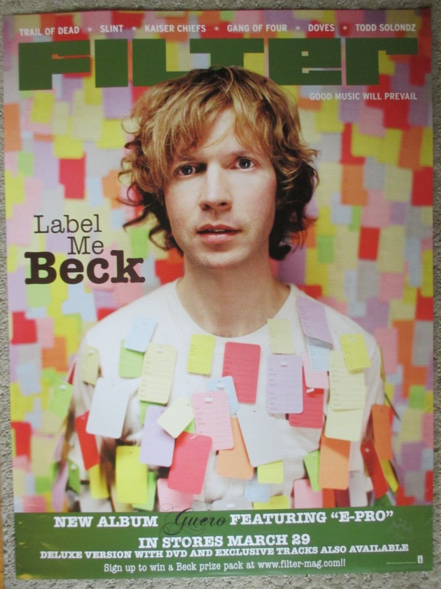 【希少】BECK ポスター Beck 18