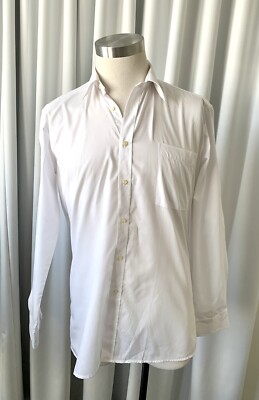 Vintage Ahlemeyer white men shirt Size 39