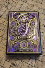 MARVEL AVENGERS Purple Edition Playing Cards theory11 Infinity Saga SEALED - USA