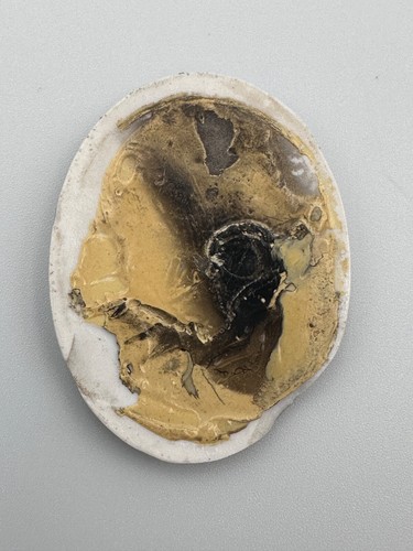 Ancienne miniature peinte portrait d'enfant tyrol tyrolien costume Limoges - Photo 5/5