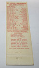 Matches Matchbook Cover St. Louis Cardinals 1970 Home Schedule MLB Baseball — photo 3