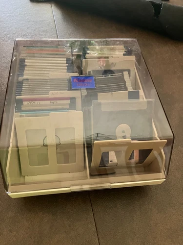 3.5" Floppy Disk Storage Case Holds ~100 Diskettes (NOT INCLUDED IN PRICE)