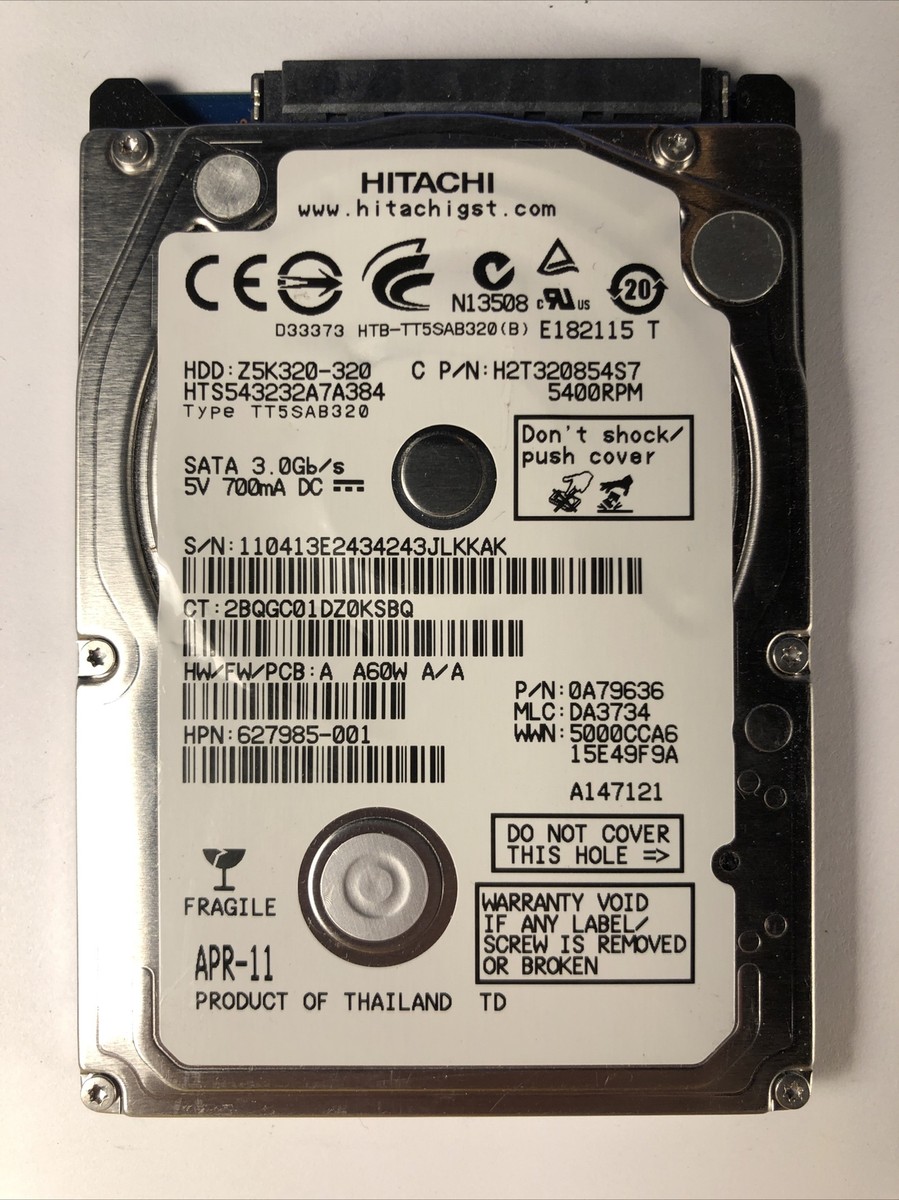 Hitachi Travelstar Z5K320-320 320GB 2.5
