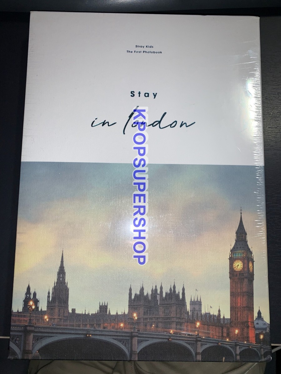 stray kids Stay in London 写真集　DVD Stray Kids First Photobook Stay in London DVD Photocard New