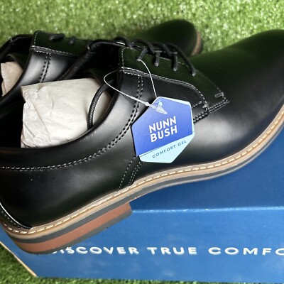 Nunn Bush Discover True Comfort Carmelo PT OX Black/Noir Size 11.5