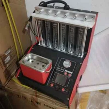 CNC603C Automotive Fuel Injector Tester Cleaner Injector Flushing Nozzle