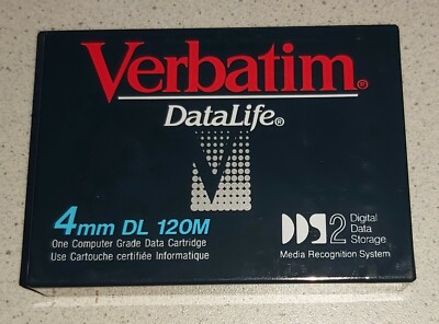 Verbatim 4mm DL 120M DDS2, 4GB/8GB, neu, eingeschweisst