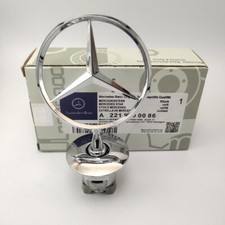 Mercedes Benz W204 W208 W212 Stern Motorhaube Emblem A2108800186 NEU Chrom