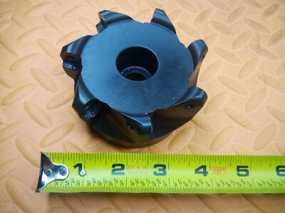 Wave Tool 4'' OD Indexable Face Shell Mill W7SM-416-1.250 Inserts RDHW 4.0 USA