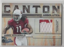 2009 Absolute Memorabilia Game-Worn Prime Patch Larry Fitzgerald 1/13 SSP HOF