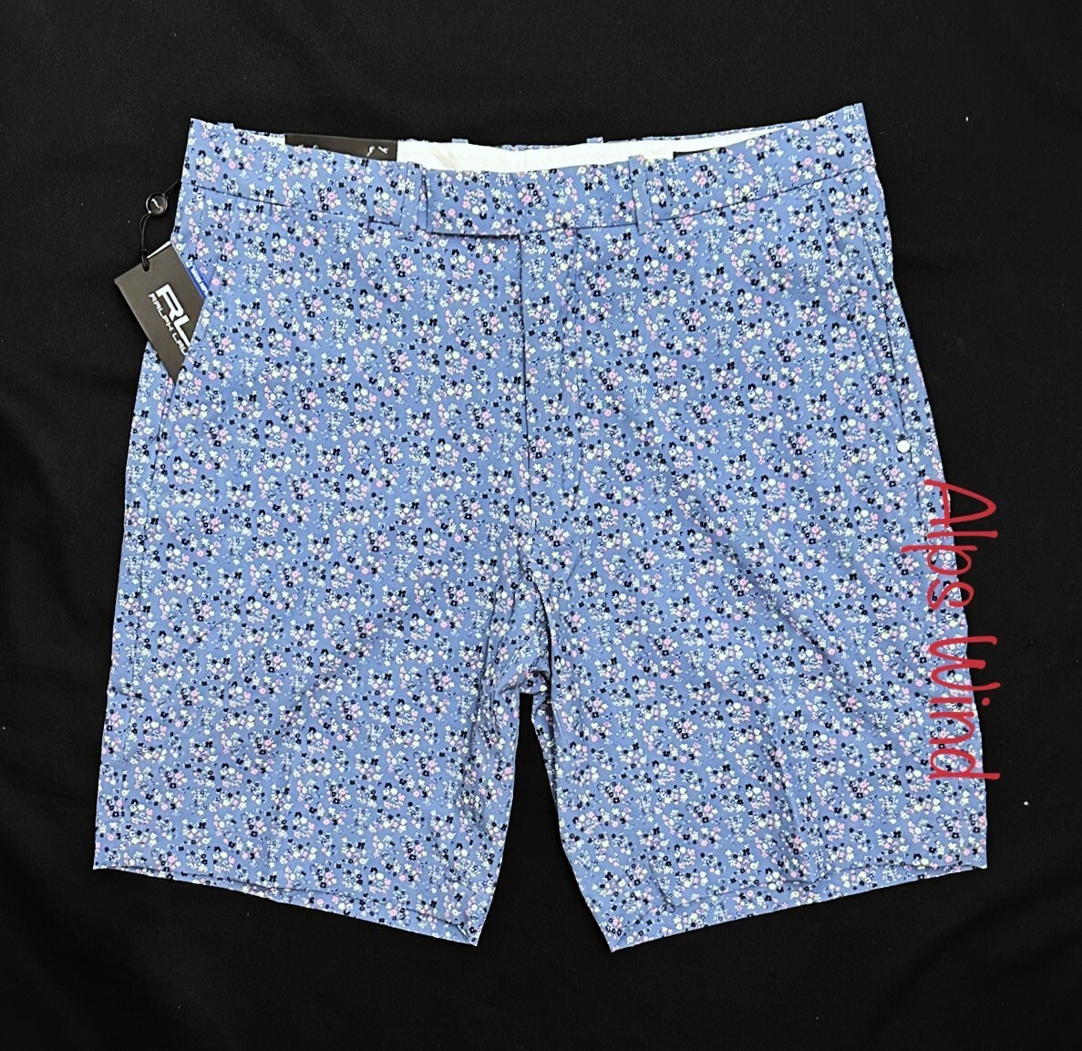 RLX Golf Ralph Lauren Men's 9-Inch Stretch Classic Fit Shorts Blue