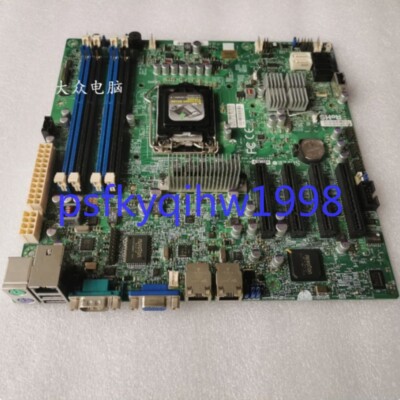 1 PCS Ultra Micro X9SCM-F Single Channel Server Motherboard 1155 Pin
