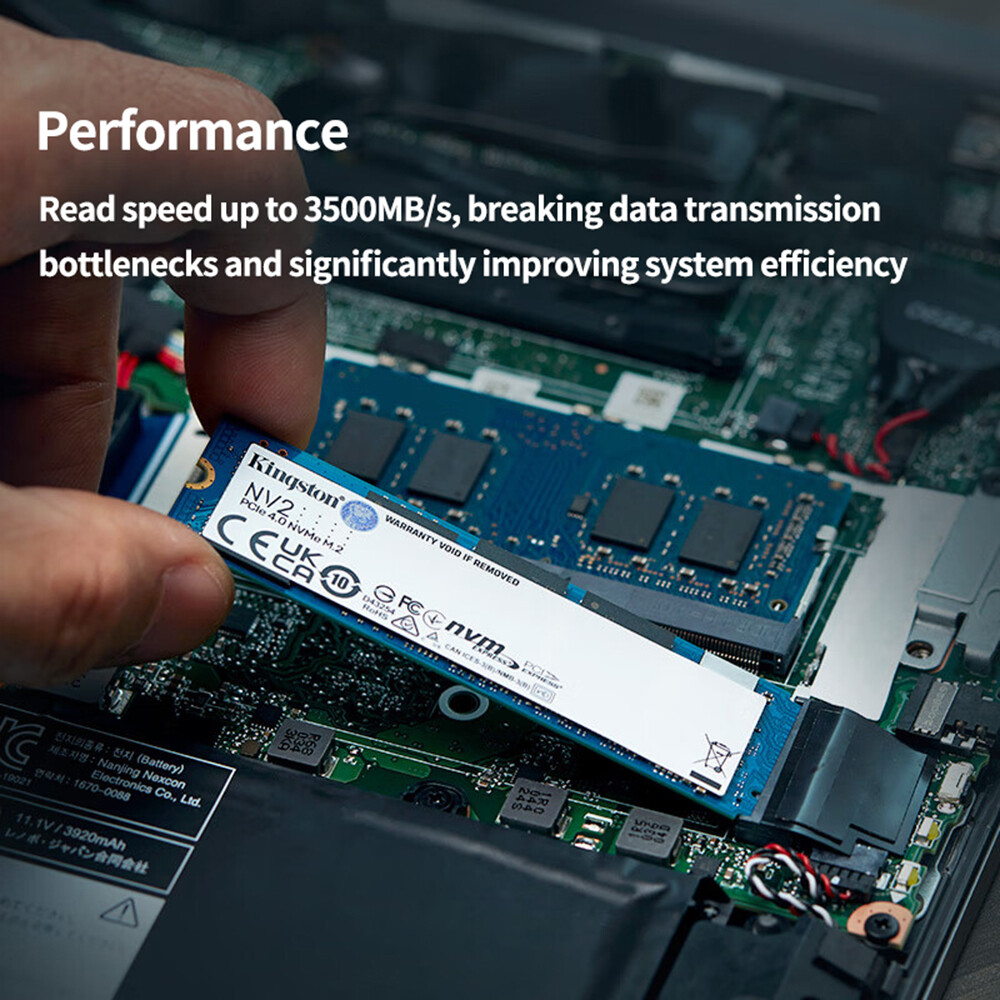 Kingston NV2 1TB M.2 2280 NVMe Internal SSD | PCIe 4.0 Gen Kingston NV2 1TB M.2 2280 NVMe Internal SSD | PCIe 4.0 Gen