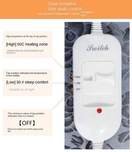Electric Pet Heating Pad Waterproof Warmer Heater Mat Bed Blanket for Cat Dog - Picture 3 of 12