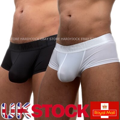 Jockmail Herren Silky Fine Bulge Enhancing Micro Boxershorts Unterwäsche Short