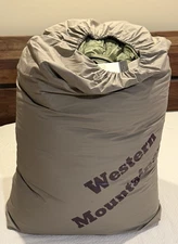 Western Mountaineering Lynx GWS Sleeping Bag, 6'6", New w/Tags, 95% Goose Down