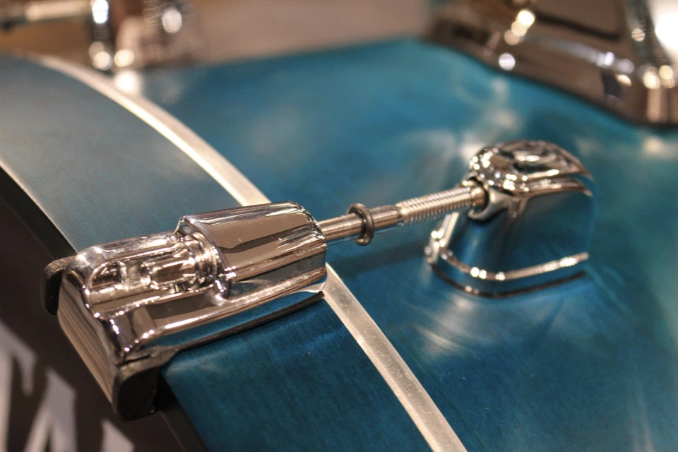 Tama Starclassic Walnut/Birch 5pcs Satin Sapphire Fade Drum set - Demo! - Image 4 of 4