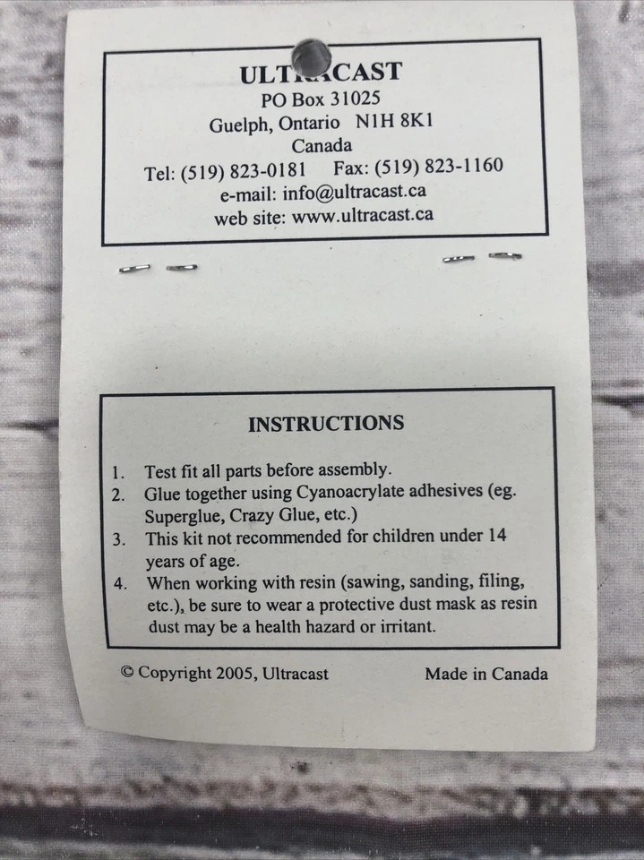 Ultracast #48150  1/48 - Supermarine Spitfire MkV 6-stack Exhausts (TAM KIT) NEW - Image 4 of 4