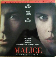 Various Artists, Malice, Laser Disc