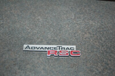 USED Ford '' AdvanceTrac RSC '' Emblem  Explorer Expedition Transit Advance TRAC