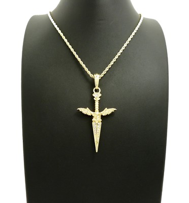 NEW 21 SAVAGE SWORD PENDANT & 24