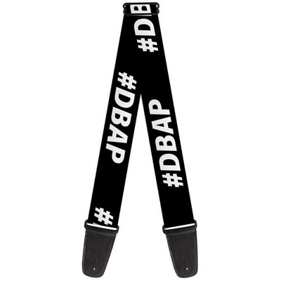 Guitar Strap - #Dbap Hash Tag Text Black/White (US IMPORT) ACC NEU