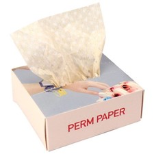 Salon Hair Perming Papers: 200Pcs Curling Sheets with Perm Rods Pads for Hair...