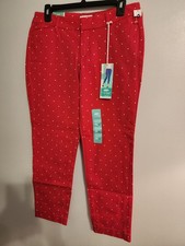 NWT Old Navy Pixie Pants Size 10 Red