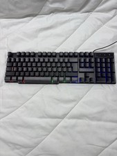 Wired LVLUP Pro Gaming Keyboard with LED Keys LU734PDQ- DC5V 500 mA MAX