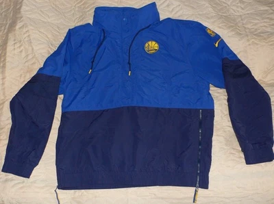 wie NEU Nike Golden State Warriors NBA Windbreaker Original Blau Gr. XL - Bild 1 von 4