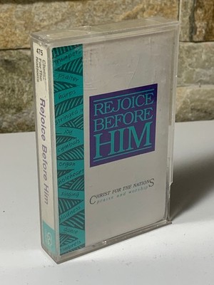 CFNI Rejoice Before Him Cassette 1990 Student Body Christian Gospel Album Tape