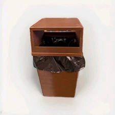 1/6 Miniature Uline Trash Bin Can 3D Printed Desktop New Wave Toys Replicade