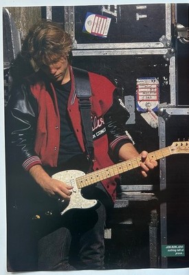 JON BON JOVI - 1993 Full page UK magazine poster