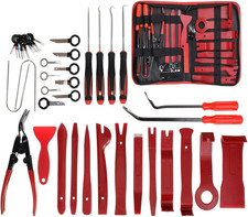 41 Pack Auto Trim Removal Tool Set for Car Audio Dash Door Panel Window Molding,
