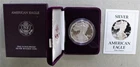 1988-S SILVER EAGLE DOLLAR PROOF COIN WITH ORIGINAL US MINT PACKAGING & COA
