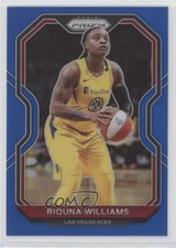 2021 Panini Prizm WNBA Blue Prizm 32/149 Riquna Williams #38 n1u
