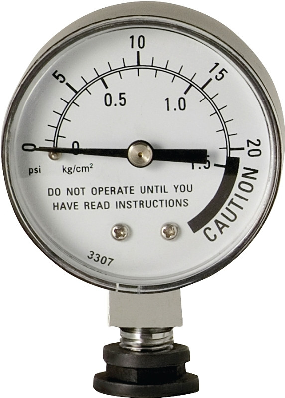 Presto Stainless Steel Pressure Cooker/Canner Steam Gauge 22 qt.