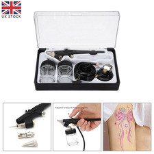 Mini Compressor Air Brush Kit Painting Spray Gun Hose for Artwork Craft 15-50pcs