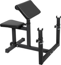450Lbs Preacher Curl Weight Bench for Biceps Strength Training at Home Gym